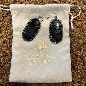 Kendra Scott Elle Silver Drop earrings